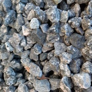 Grijs antraciet/ zwart natuursteen Noors graniet 11/16mm (Granodiorite)